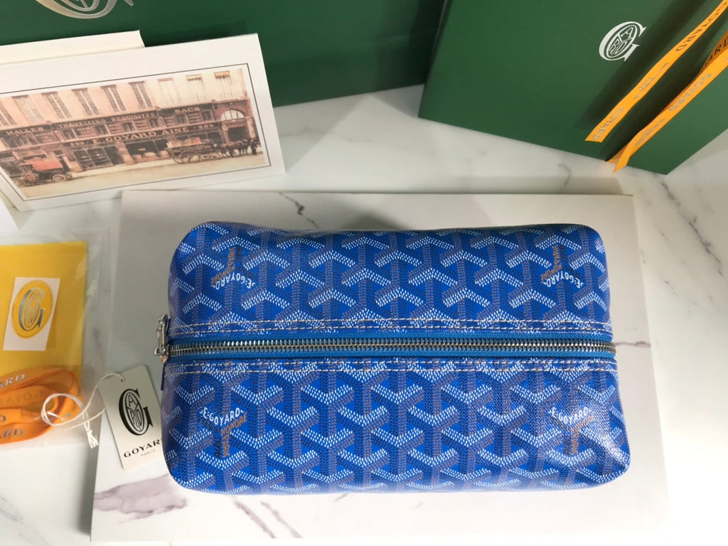 Goyard Toilet 25 Bag GY020590 Blue