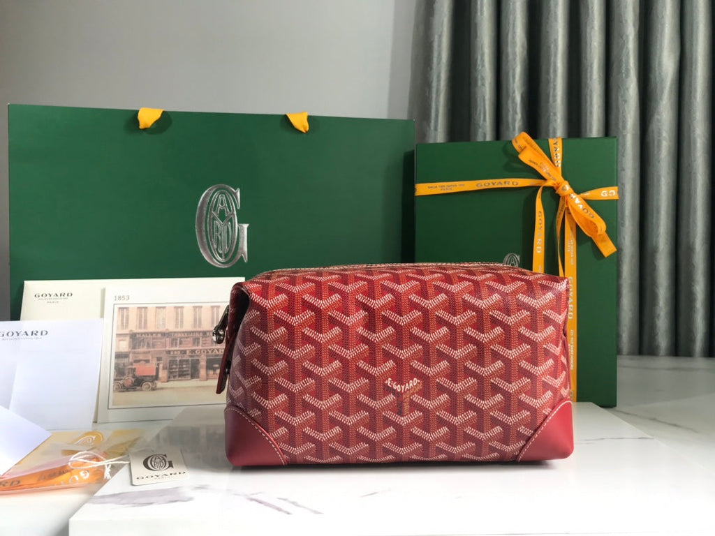 Goyard Toilet 25 Bag GY020590 Red