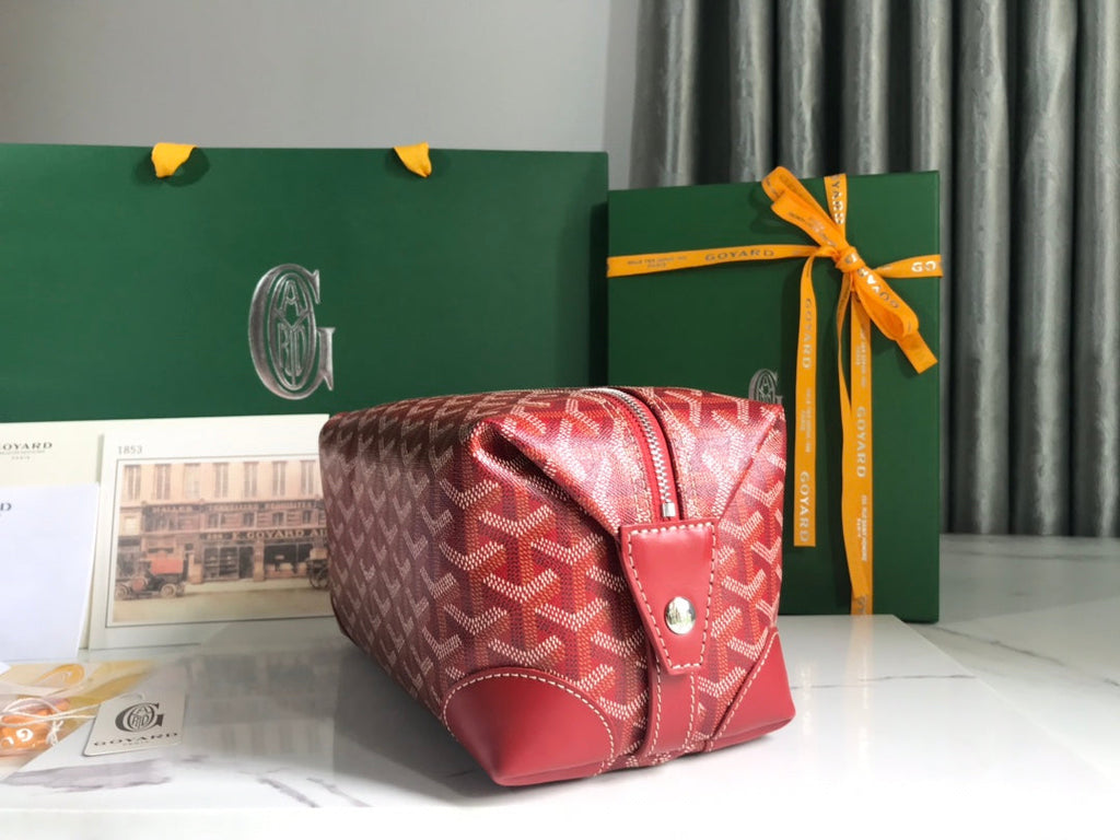 Goyard Toilet 25 Bag GY020590 Red