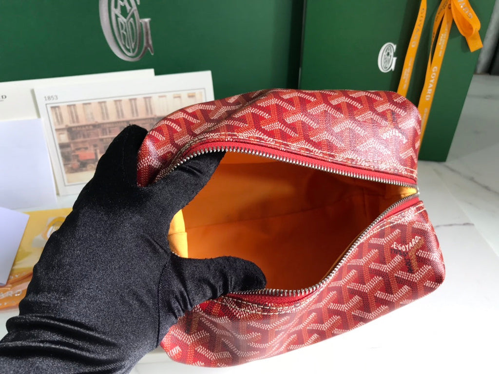Goyard Toilet 25 Bag GY020590 Red