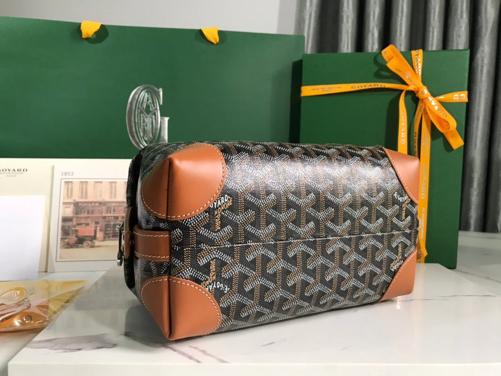 Goyard Toilet 25 Bag GY020590 Tan