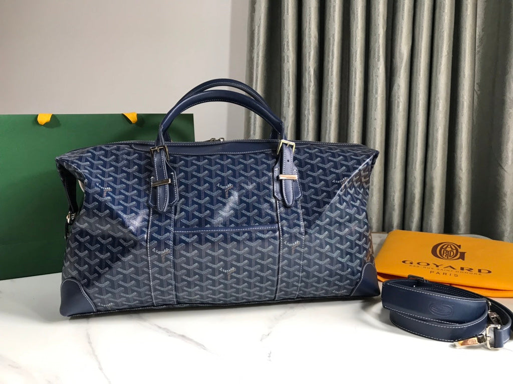 Goyard Travel 50 Bag GY020293 Navy Blue