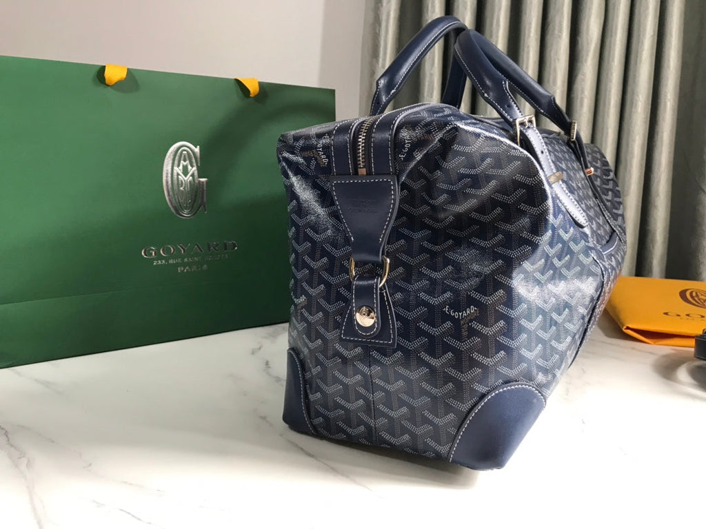 Goyard Travel 50 Bag GY020293 Navy Blue
