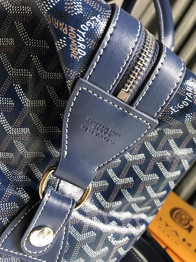 Goyard Travel 50 Bag GY020293 Navy Blue