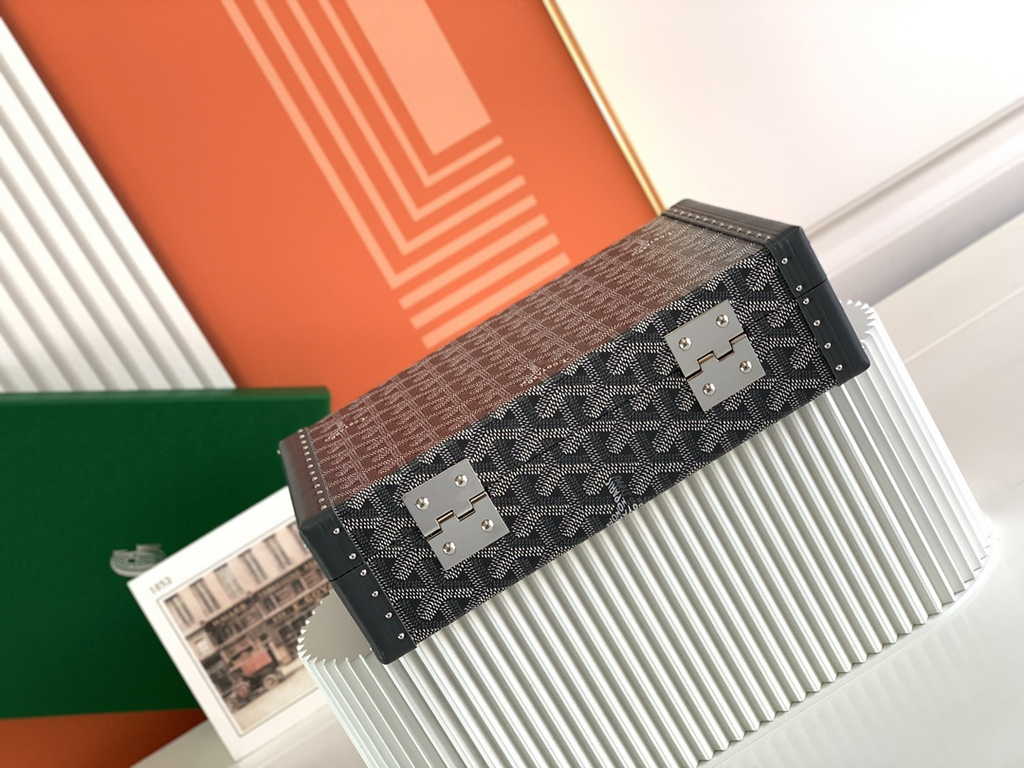 Goyard Travel bags Watch Case GY030290 Gray