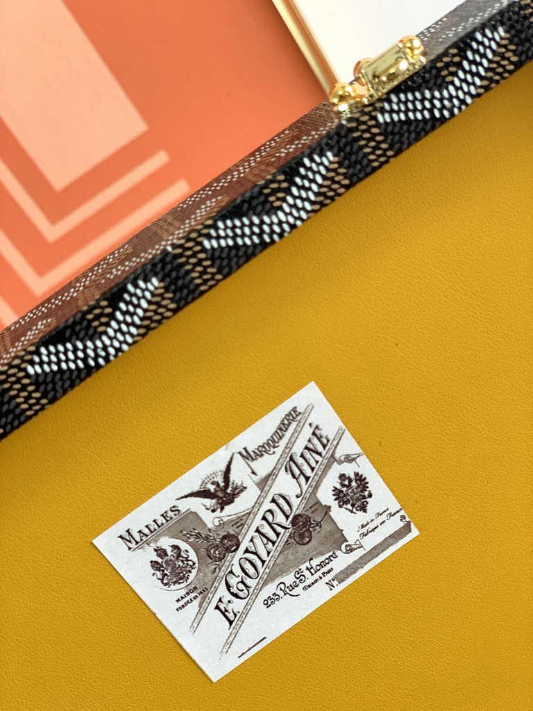 Goyard Travel bags Watch Case GY030290 Tan