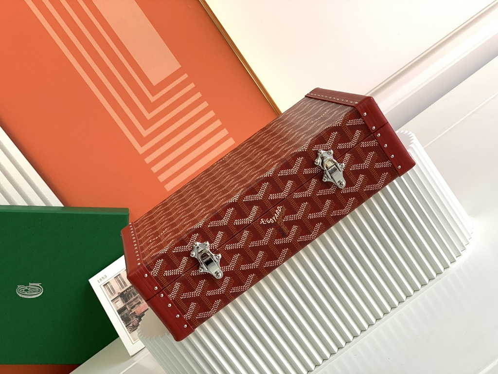 Goyard Travel bags Watch Case GY030290 Red
