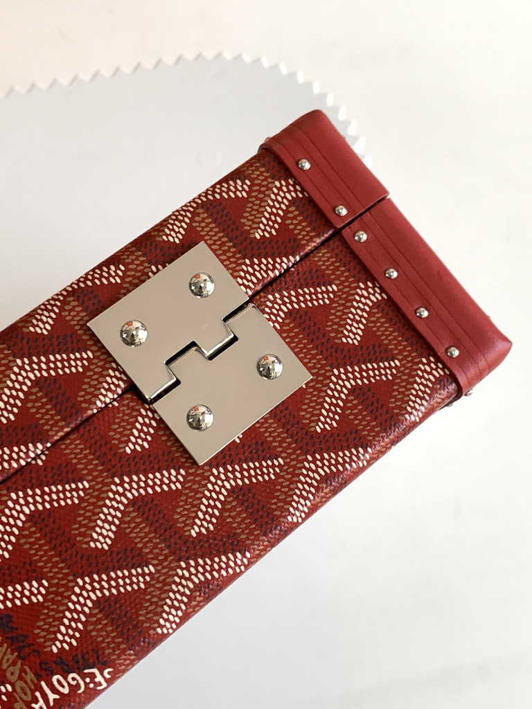 Goyard Travel bags Watch Case GY030290 Red