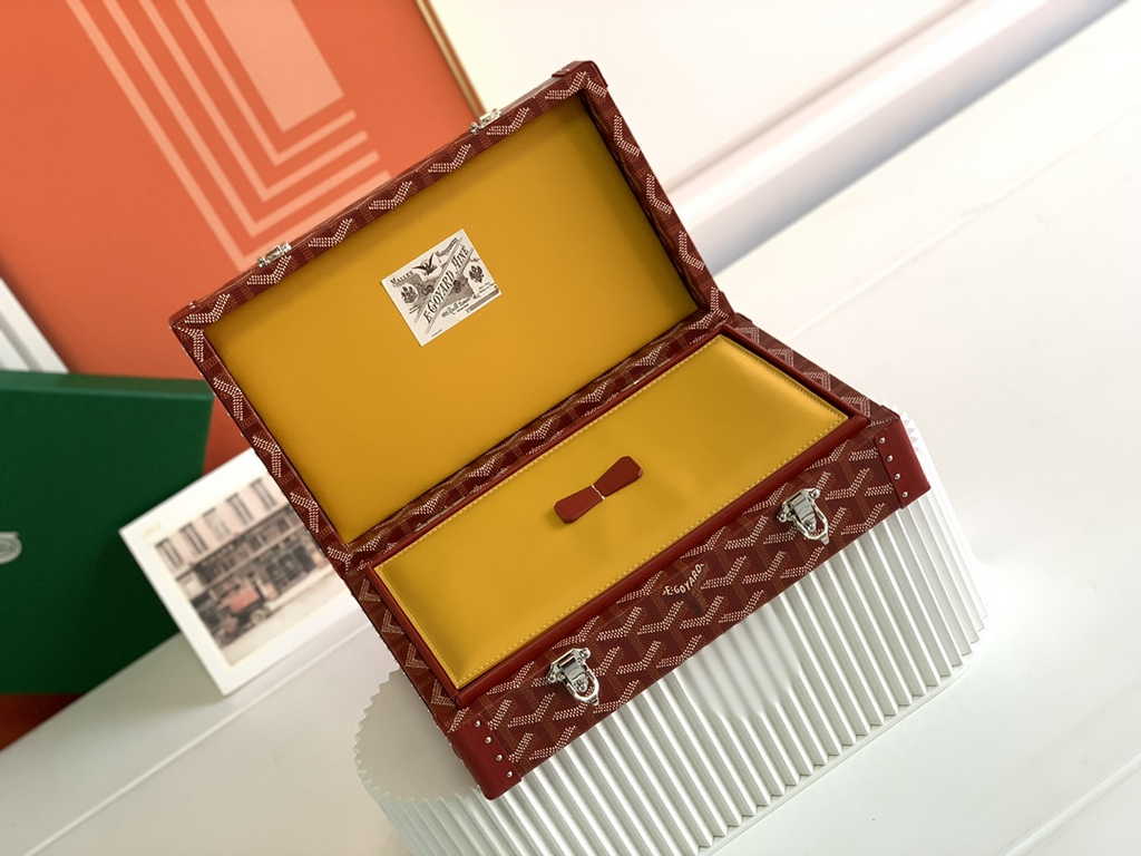 Goyard Travel bags Watch Case GY030290 Red