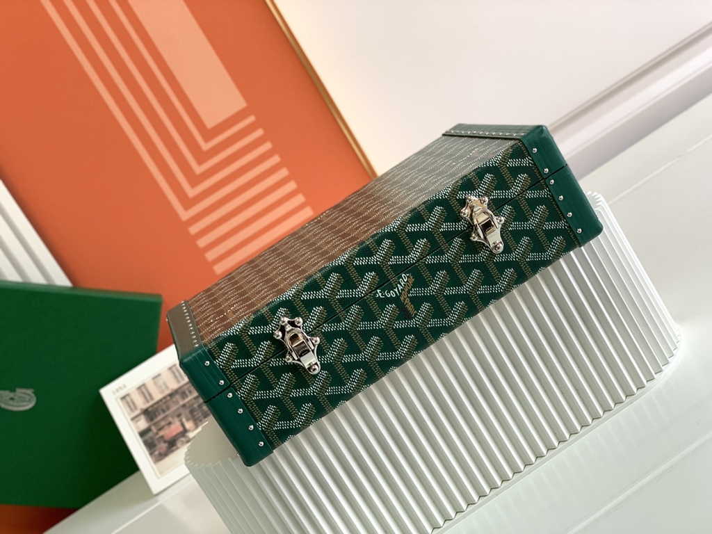 Goyard Travel bags Watch Case GY030290 Green