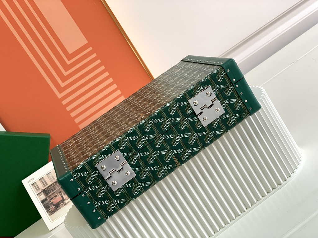 Goyard Travel bags Watch Case GY030290 Green