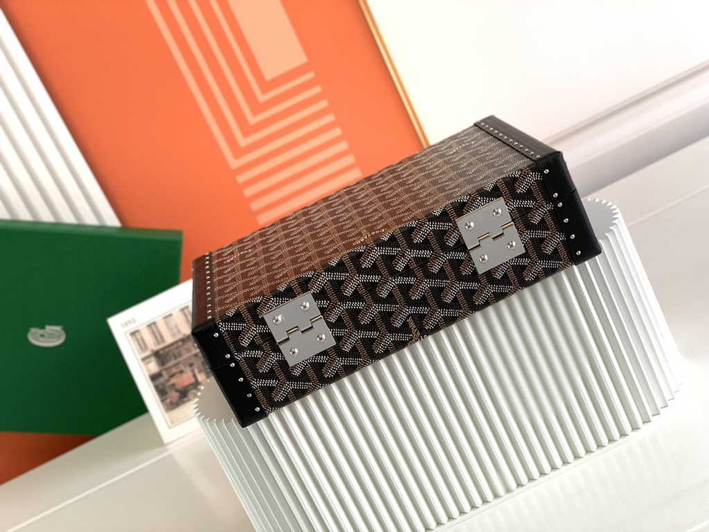 Goyard Travel bags Watch Case GY030290 Black