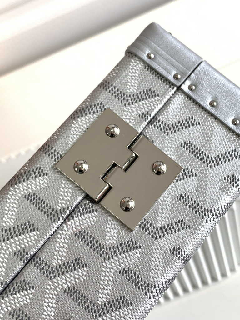 Goyard Travel bags Watch Case GY030290 Light Gray