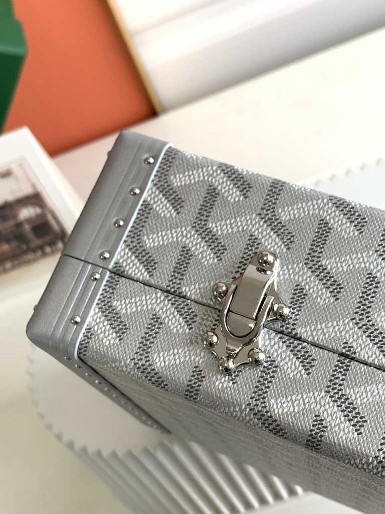 Goyard Travel bags Watch Case GY030290 Light Gray
