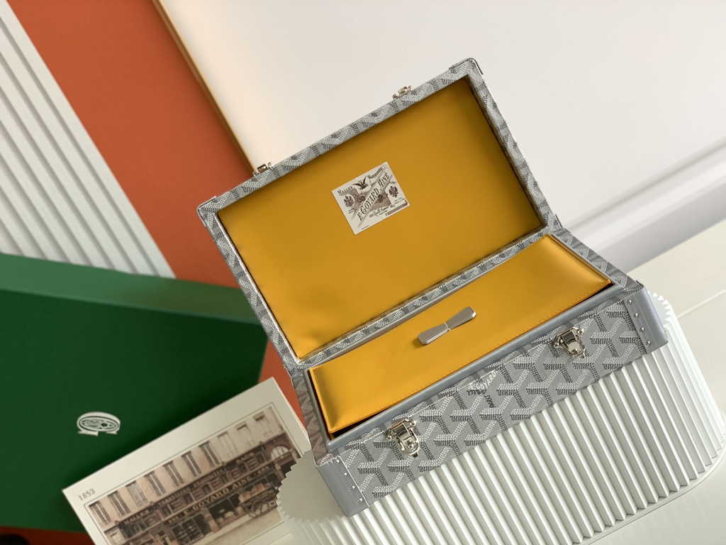 Goyard Travel bags Watch Case GY030290 Light Gray