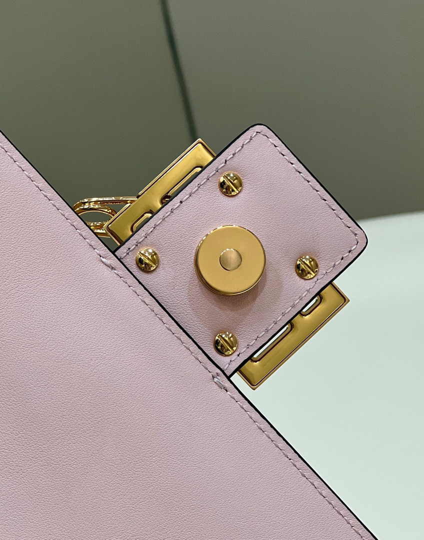 Fendi x Versace Fendace Brooch Baguette NM Bag 8BS068 Pink - Default Title - View 9