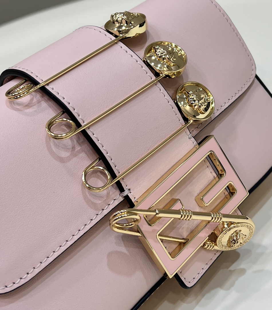 Fendi x Versace Fendace Brooch Baguette NM Bag 8BS066 Pink - Default Title - View 5