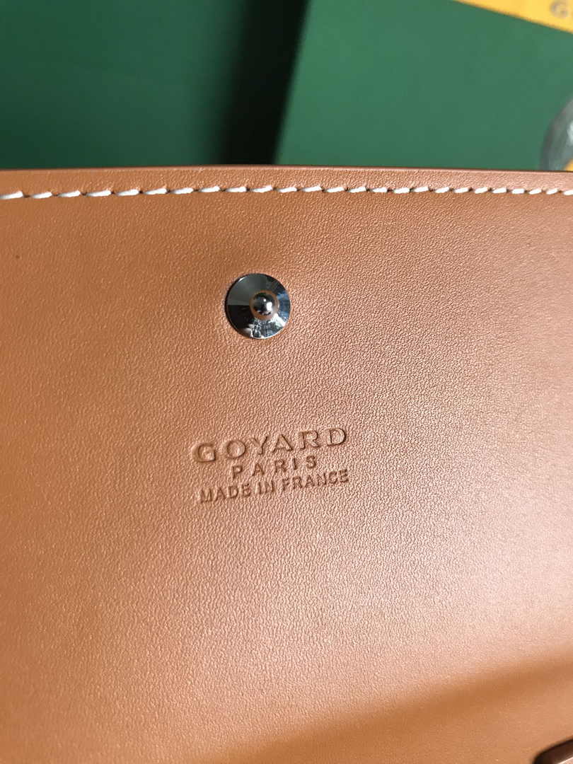 Goyard Varenne Continental Wallet 02019 Goyardine Canvas Brown