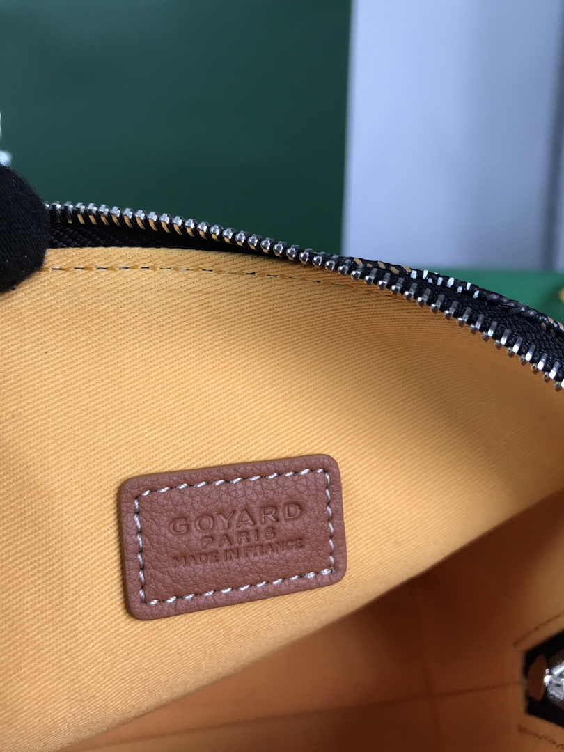 Goyard Vendôme Cosmetic Pouch Goyardine Canvas Brown