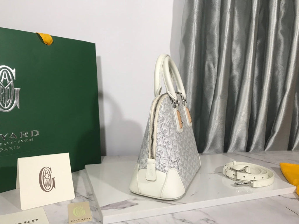 Goyard Vendome PM Mini Tote Bag GY020206 White