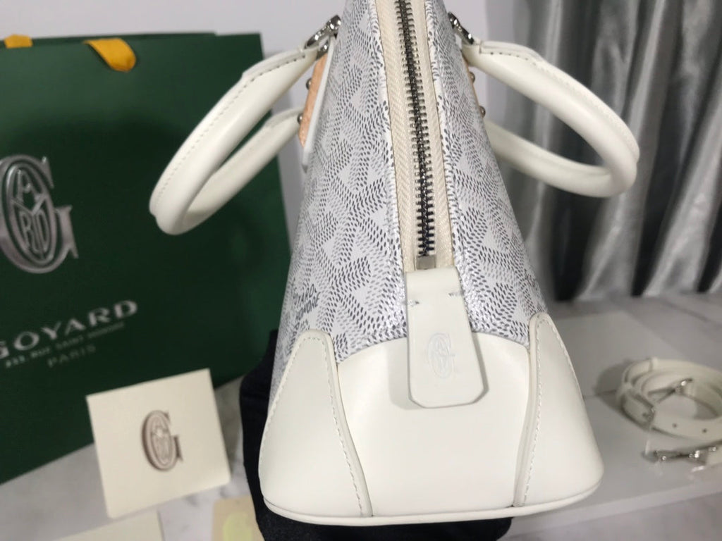 Goyard Vendome PM Mini Tote Bag GY020206 White