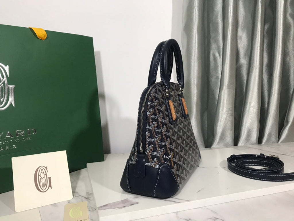 Goyard Vendome PM Mini Tote Bag GY020206 Navy Blue