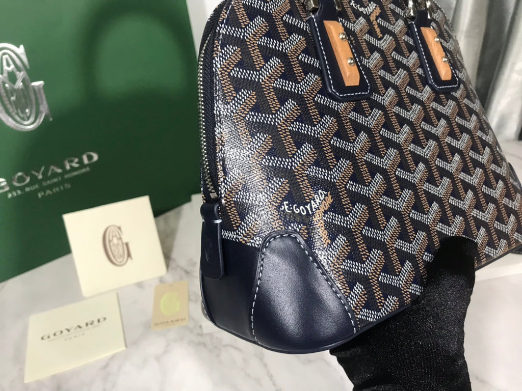 Goyard Vendome PM Mini Tote Bag GY020206 Navy Blue
