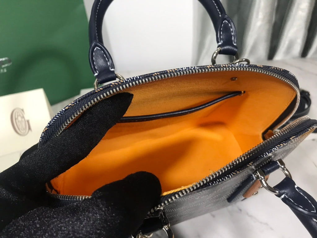 Goyard Vendome PM Mini Tote Bag GY020206 Navy Blue
