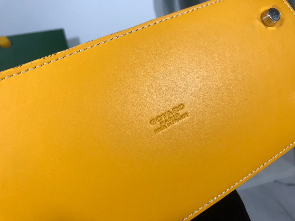 Goyard Vendome PM Mini Tote Bag GY020206 Yellow
