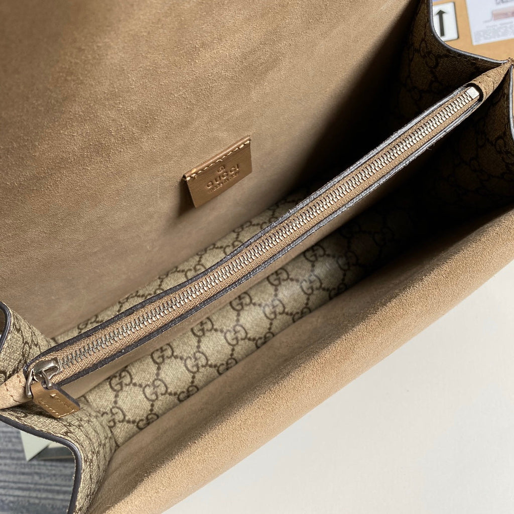 Gucci 400249 Dionysus small GG shoulder bag Beige