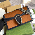 Gucci 400249 Dionysus small shoulder bag blue brown