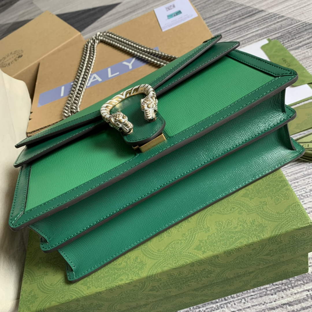 Gucci 400249 Dionysus small shoulder bag green