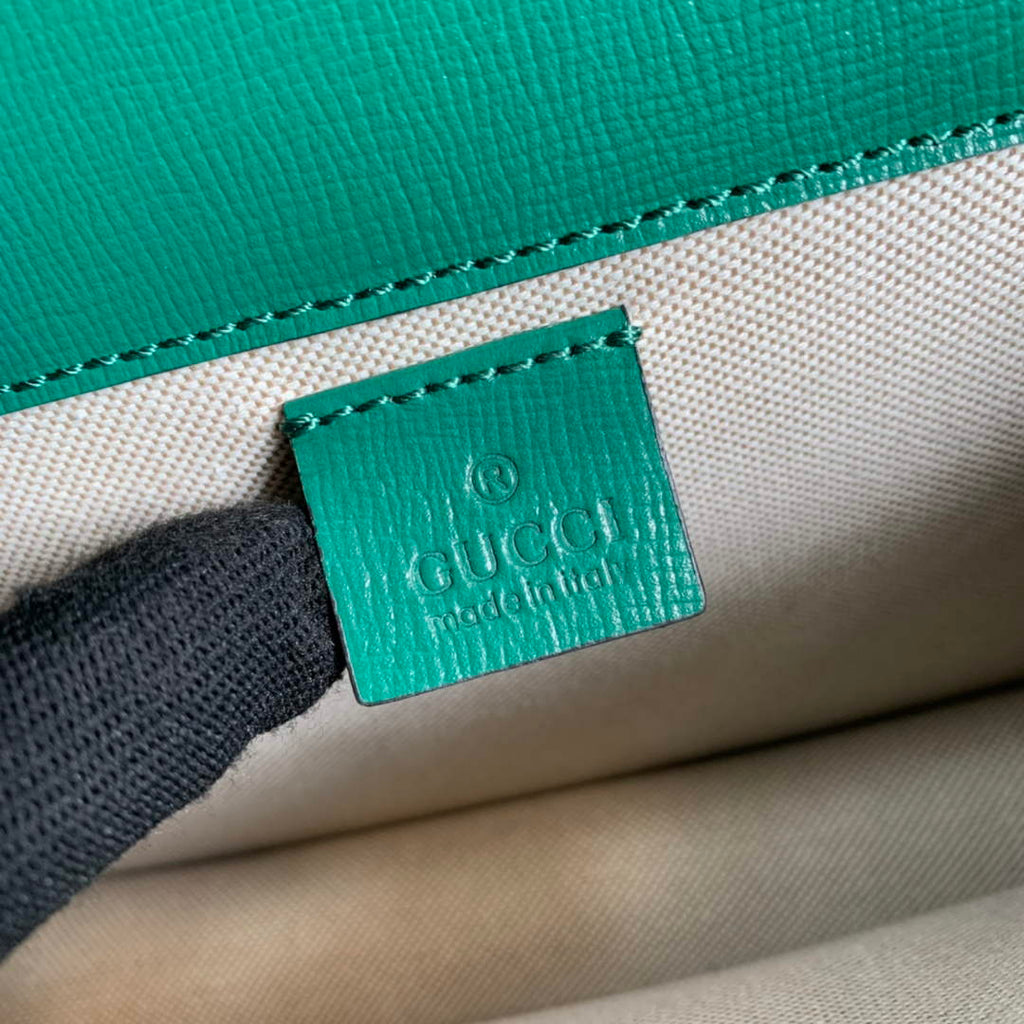 Gucci 400249 Dionysus small shoulder bag green
