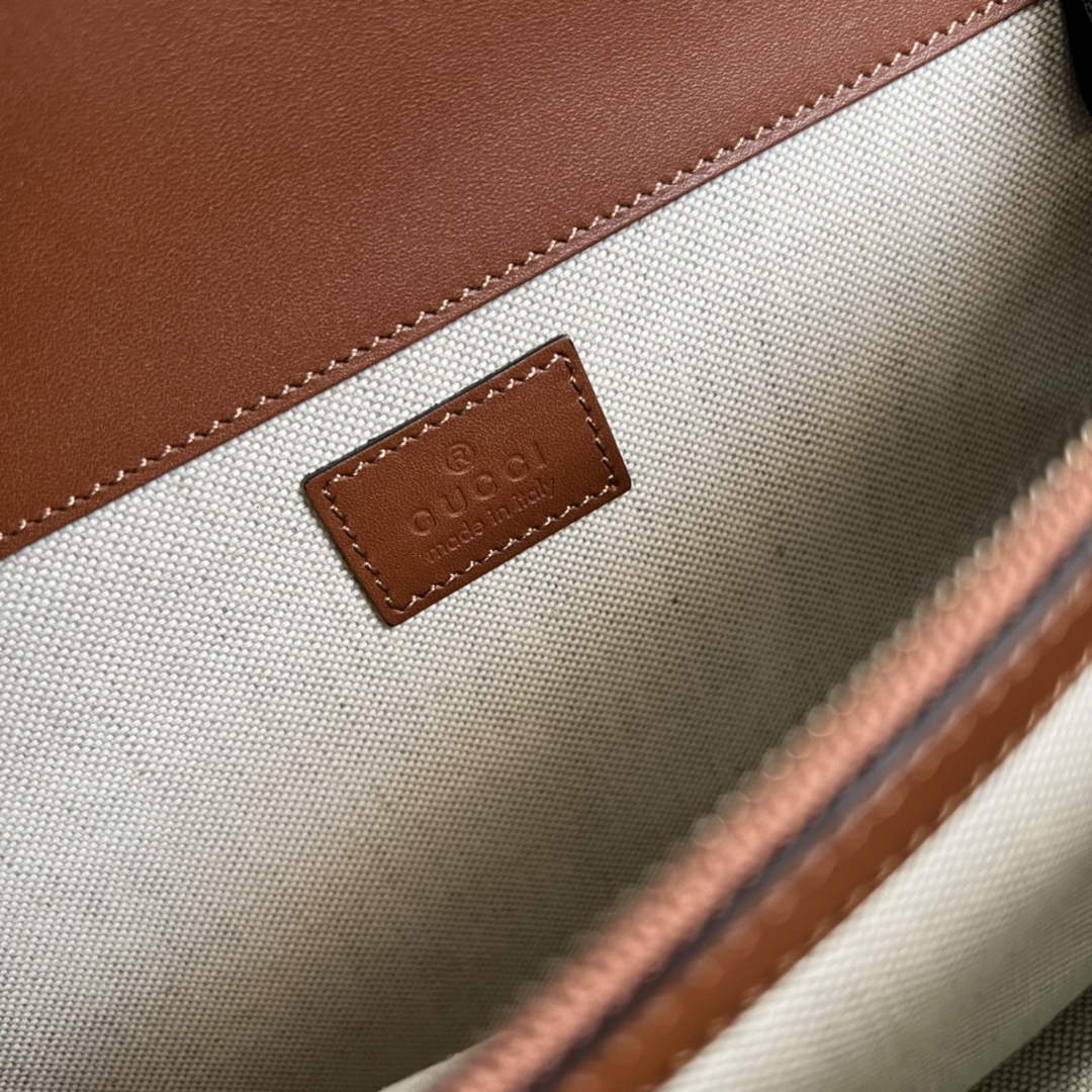 Gucci 400249 Dionysus small shoulder bag leather brown