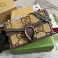 Gucci 400249 Dionysus small shoulder bag Camel