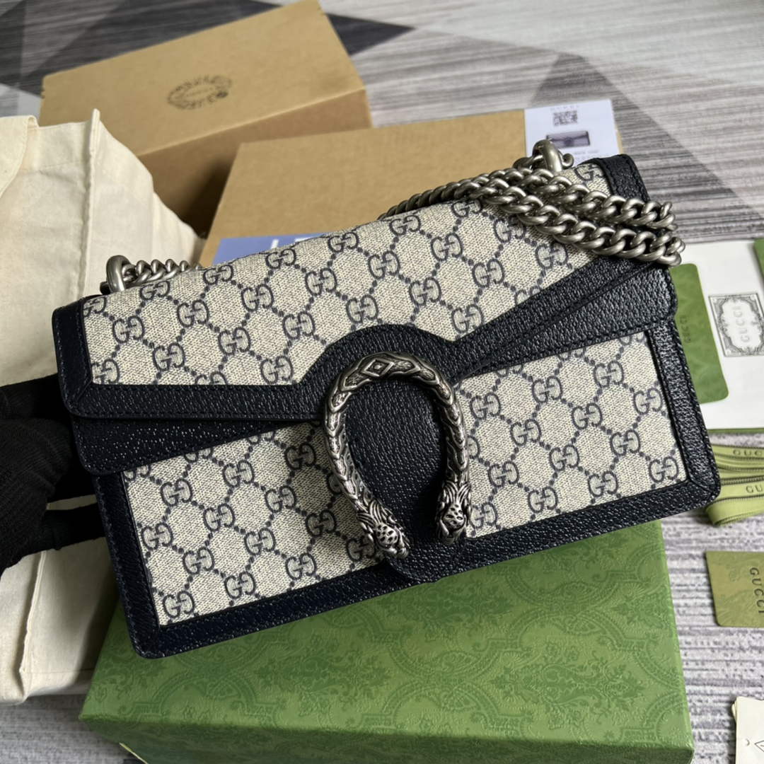 Gucci 400249 Dionysus small shoulder bag blue