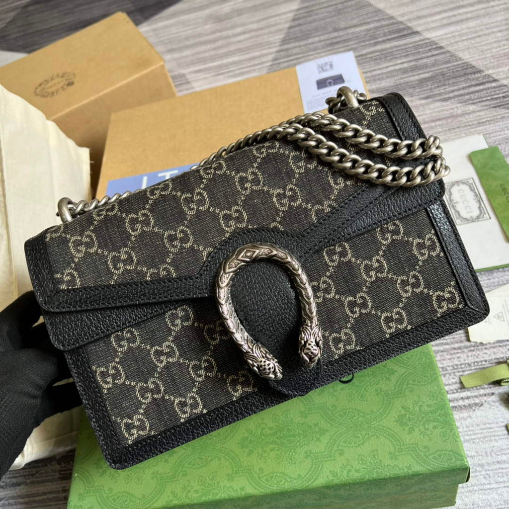Gucci 400249 Dionysus small shoulder bag black