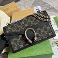 Gucci 400249 Dionysus small shoulder bag black
