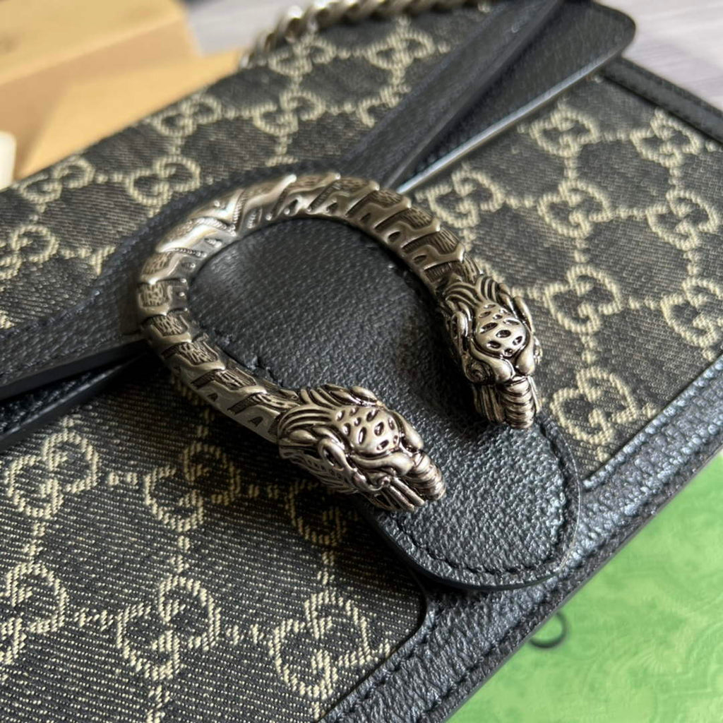 Gucci 400249 Dionysus small shoulder bag black