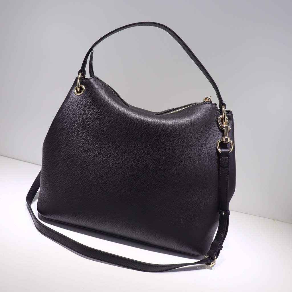 Gucci 408825 SOHO 2way Shoulder Bag In Black Leather