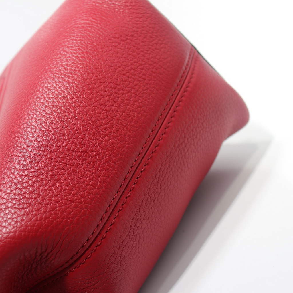 Gucci 408825 SOHO 2way Shoulder Bag In Red Leather