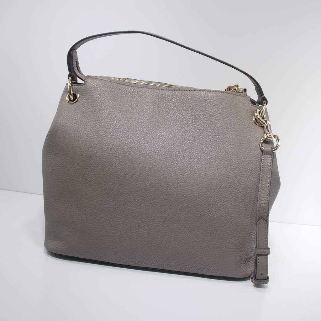 Gucci 408825 SOHO 2way Shoulder Bag In Gray Leather