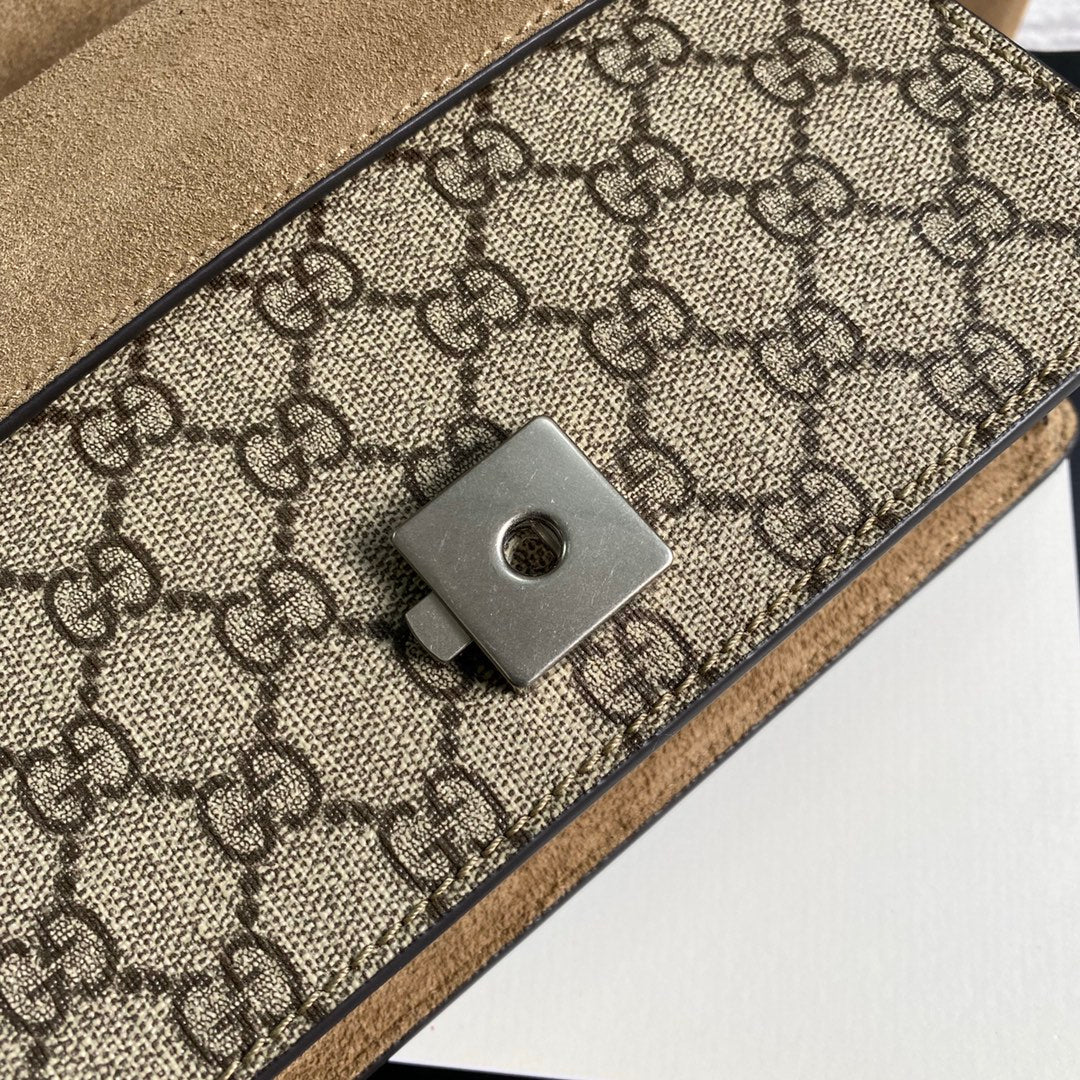 Gucci ‎‎421970 Dionysus GG Supreme mini bag beige