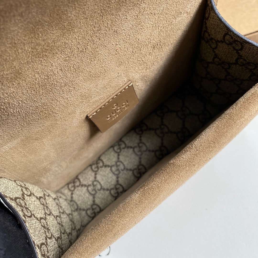 Gucci ‎‎421970 Dionysus GG Supreme mini bag beige