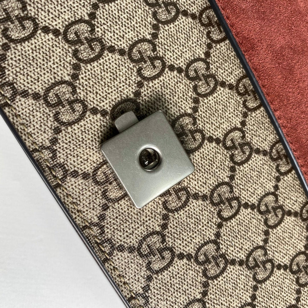 Gucci ‎‎421970 Dionysus GG Supreme mini bag wine red
