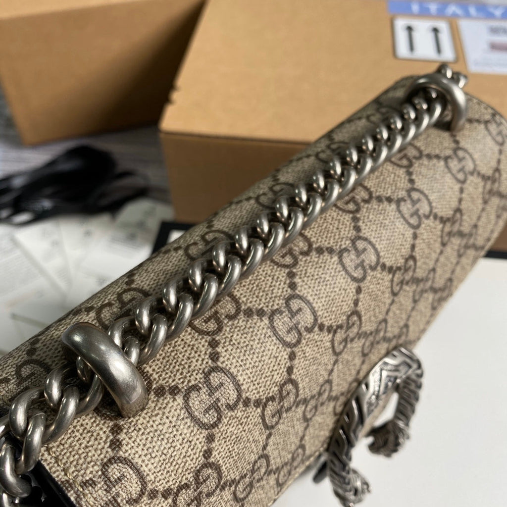 Gucci ‎‎421970 Dionysus GG Supreme mini bag black