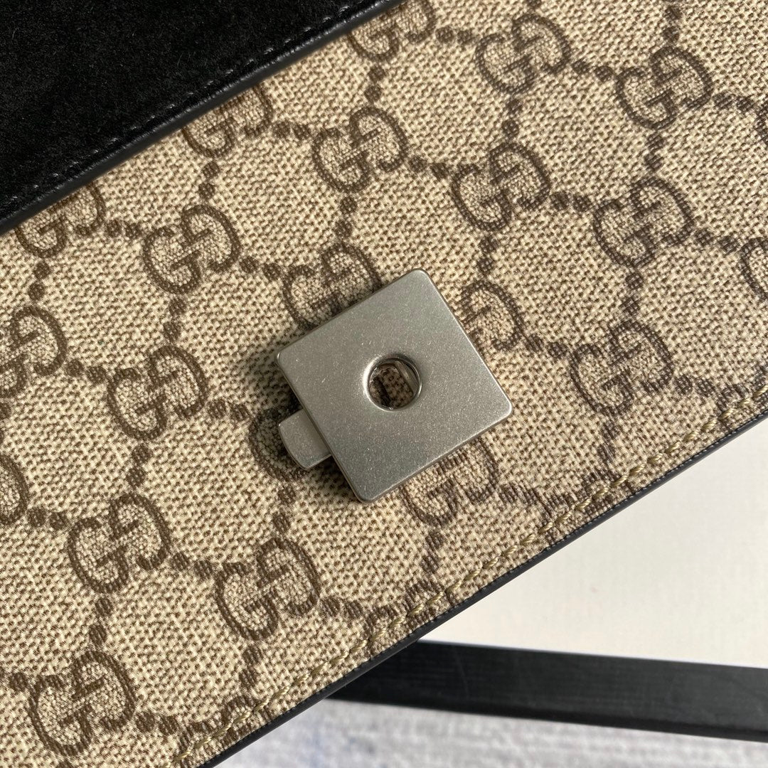 Gucci ‎‎421970 Dionysus GG Supreme mini bag black