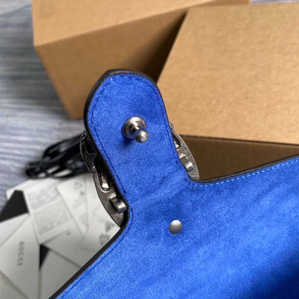 Gucci ‎‎421970 Dionysus GG Supreme mini bag flower blue