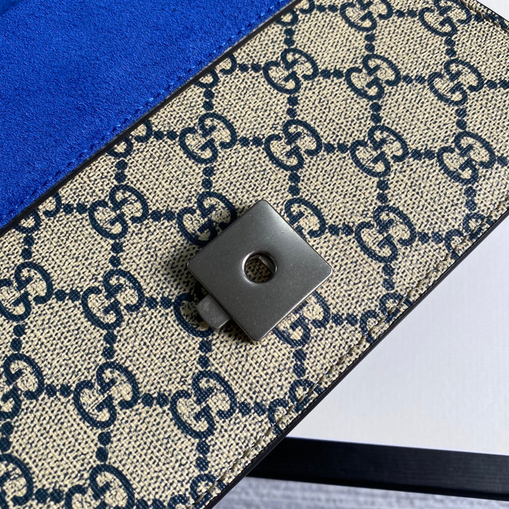 Gucci ‎‎421970 Dionysus GG Supreme mini bag flower blue