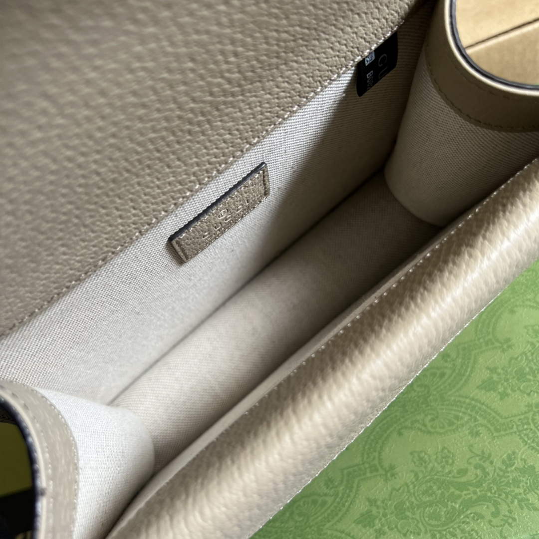 Gucci ‎‎421970 Dionysus mini bag Beige white GG Supreme canvas